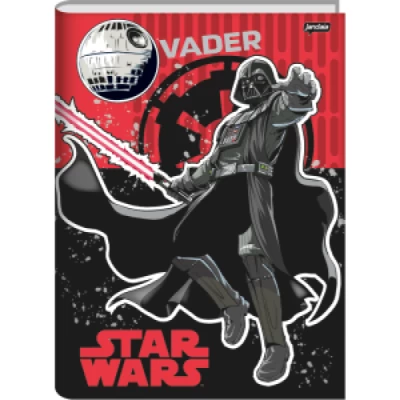 CADERNO BROCHURAO UNIVERSITARIO CD 80FLS  STAR WARS - JANDAIA