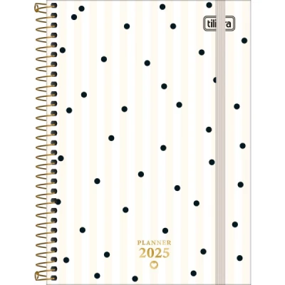 Planner Espiral 17,7 x 24 cm West Village 2025 - TILIBRA