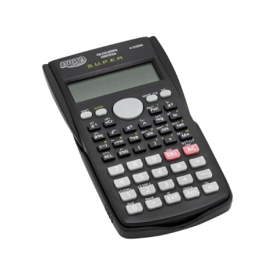 Calculadora científica 240 funções - preta -BRW - CC5000