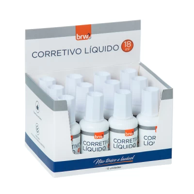 Corretivo líquido 18ml - BRW CR1812