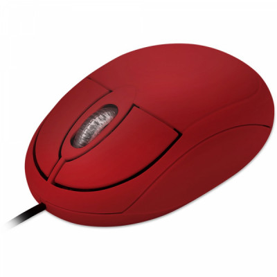 Mouse óptico usb vermelho MO303 Multilaser - CX 1 UN