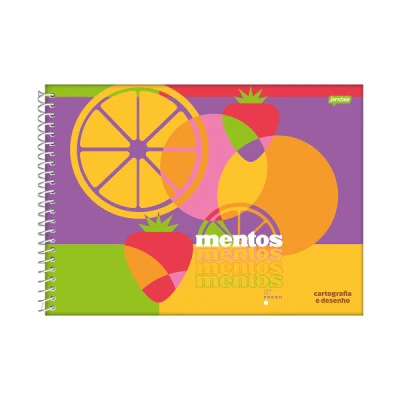 CADERNO DESENHO 80F ESP CD MENTOS JANDAIA