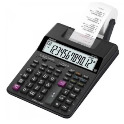 Calculadora com Bobina 12 Dígitos Bivolt HR-100RC-B-DC casio