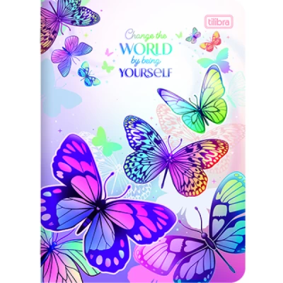 CADERNO GRAMPEADO FLEXÍVEL DAISY 32 FOLHAS - TILIBRA