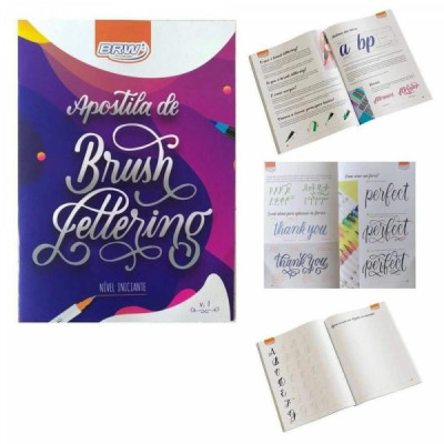 Apostila Brush Lettering - BRW APL001