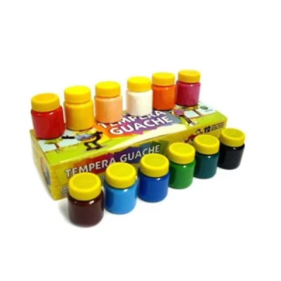 Tinta Guache Acrilex 15ml c/12 Cores