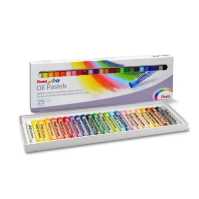 Giz Pastel Oleoso 25CORES - Pentel