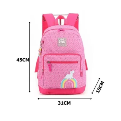 Mochila Escolar Unicórnio Up4you Pink MS46661UP