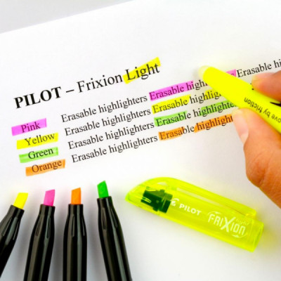 Caneta Marca Texto Apagável Frixion Light Neon - Pilot