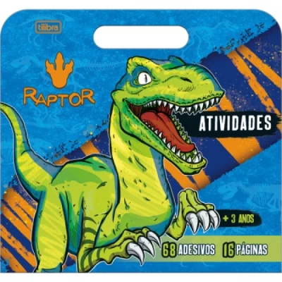 CARTILHA DE ATIVIDADES MALETA RAPTOR 8 FOLHAS