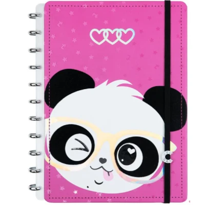 CADERNO INTELIGENTE PANDALU GLOW BY LULUCA