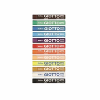 Giz Pastel Oleoso 12 cores 29300 Giotto