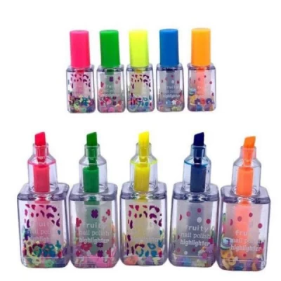 Kit Marca Texto Esmalte C/5 Peças