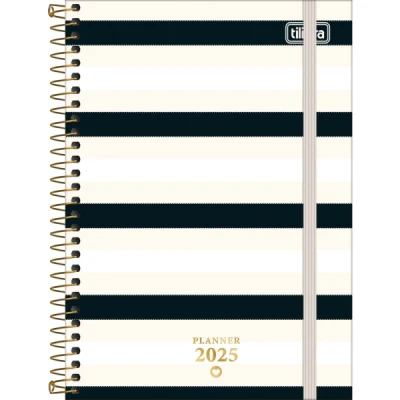 Planner Espiral 17,7 x 24 cm West Village 2025 - TILIBRA