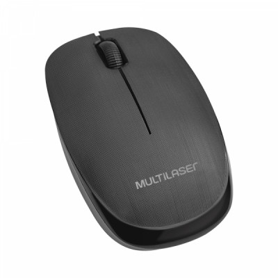 Mouse Sem Fio 2.4 ghz 1200 dpi 3 botões Preto Usb - MO251