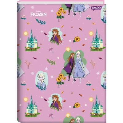 CADERNO BROCHURA 1/4 CD 80F FROZEN JANDAIA