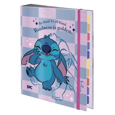 FICHÁRIO COLEGIAL DISNEY STITCH COM 48 FOLHAS DECORADAS - DAC - 4076