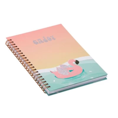 Caderno capa dura pautado 130x188mm - enjoy - 80fls - BRW