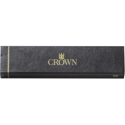 Caneta Crown Berna Titanium Esferográfica EX18009T 1und