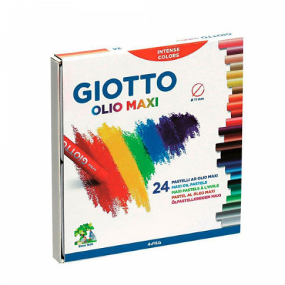 Giz Pastel Oleo Giotto 24 Cores 293100 - Canson Brasil