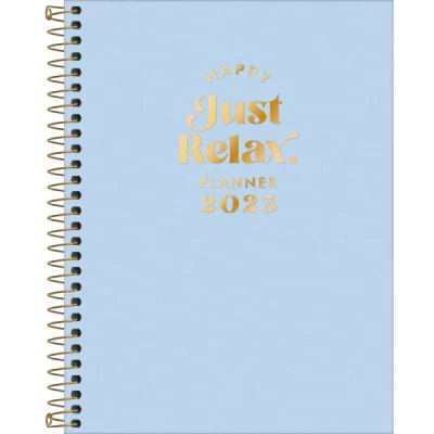 Planner Espiral Happy 2025- Tons Pastel - Tilibra