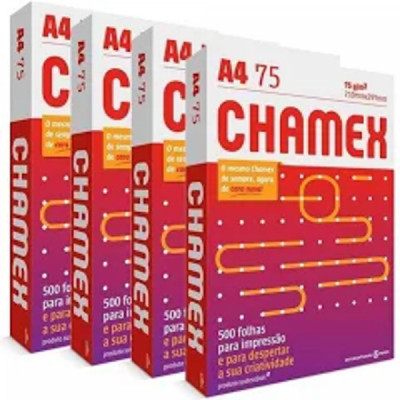 Papel A4 210X297 - Chamex resma 500 folhas