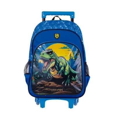 MOCHILA COSTA COM CARRINHO RAPTORS - POLIÉSTER - 1 COMPART + 2 BOLSOS LATERAIS MC1121 BRW