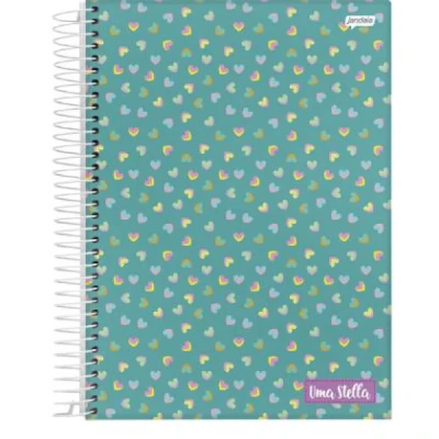 CADERNO 10MT 160F ESP CD UNIV STELLA JANDAIA