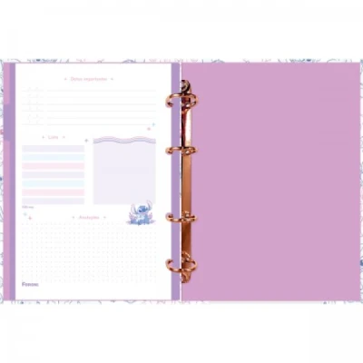 CADERNO ARGOLADO 120F S/LOMBO STITCH FORONI