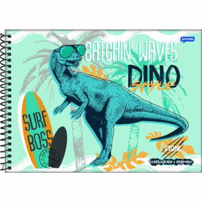 Caderno Desenho Cart Stone 80fls  – Jandaia Linha 2022