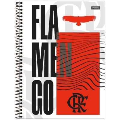 CADERNO ESP CD UNIVERSITÁRIO FLAMENGO FORONI