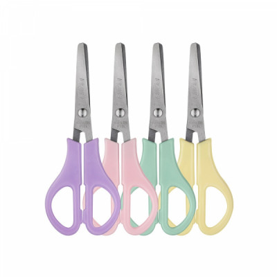 Tesoura Escolar Tom Pastel - 13Cm TE1308 - Brw