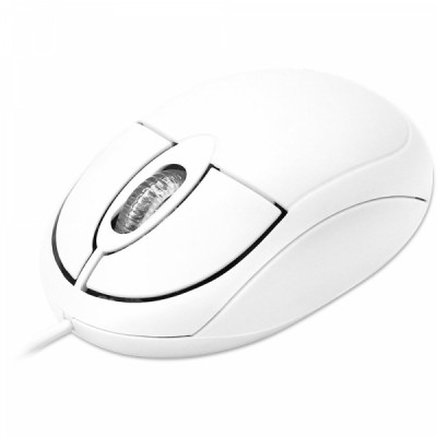 Mouse óptico usb branco MO302 Multilaser - CX 1 UN