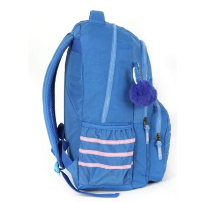 Mochila Stitch G Azul com Compartimento para Notebook - Luxcel