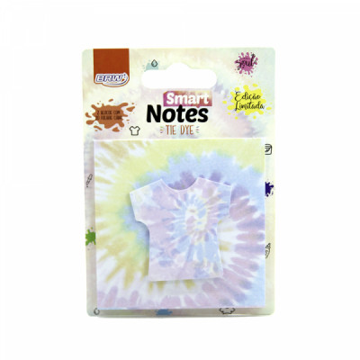 Bloco smart notes layers tie dye estampado 2 em 1, 20fls cada bloco BRW (BA0805)