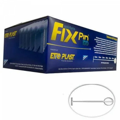 Fix Pin - Anti Furto 25mm Etiqplast - 5000 Unidades