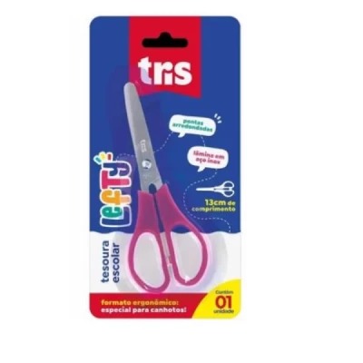 Tesoura Escolar para Canhotos Lefty Tris