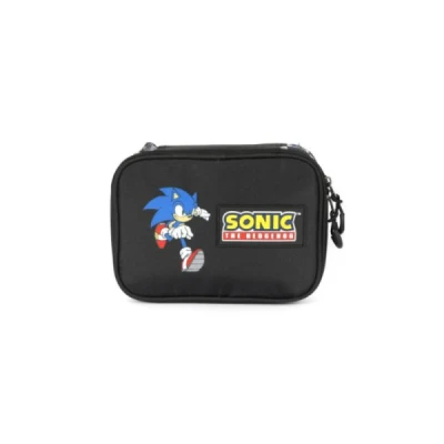 ESTOJO BOX 100 PENS SONIC PRETO REF 47537 LUXCEL