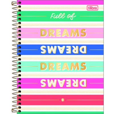 Caderno Colegial 10 Matéria 160 fls - Be Nice Tilibra