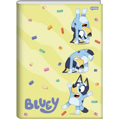 CADERNO BROCHURA 1/4 CD 80F BLUEY JANDAIA