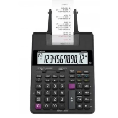 Calculadora com Bobina 12 Dígitos Bivolt HR-100RC-B-DC casio