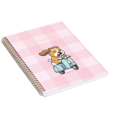 Caderno capa dura 1 materia - 200 x 275mm - Best Friend