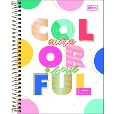 Caderno Colegial 1 Matéria 80 fls - Be Nice Tilibra