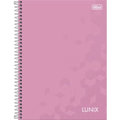 Caderno Espiral Capa Dura Universitário colegial Lunix - tilibra Sortido