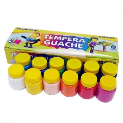 Tinta Guache Acrilex 15ml c/12 Cores