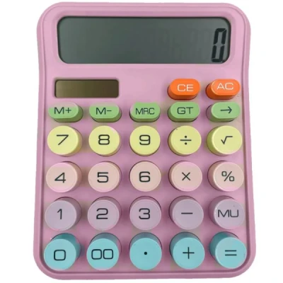 CALCULADORA MBTECH 16X12CM 12DÍGITOS GB54482