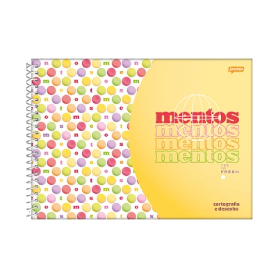 CADERNO DESENHO 80F ESP CD MENTOS JANDAIA