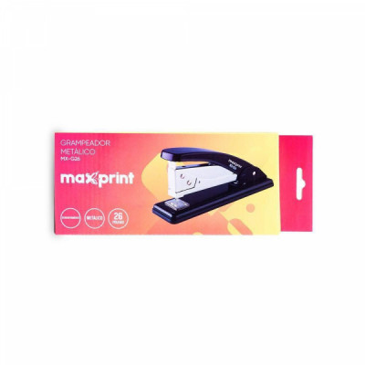 Grampeador Maxprint MX-G26 Metálico