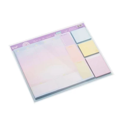 Planner de Mesa - Dreams 280x240mm 54Fls c/ 3 Smart Notes NB6010 BRW