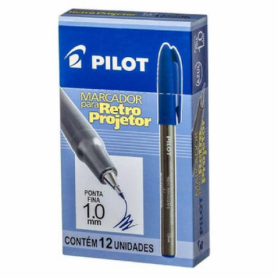 CANETA RETROPROJETOR 1.0MM MARCADOR  PILOT